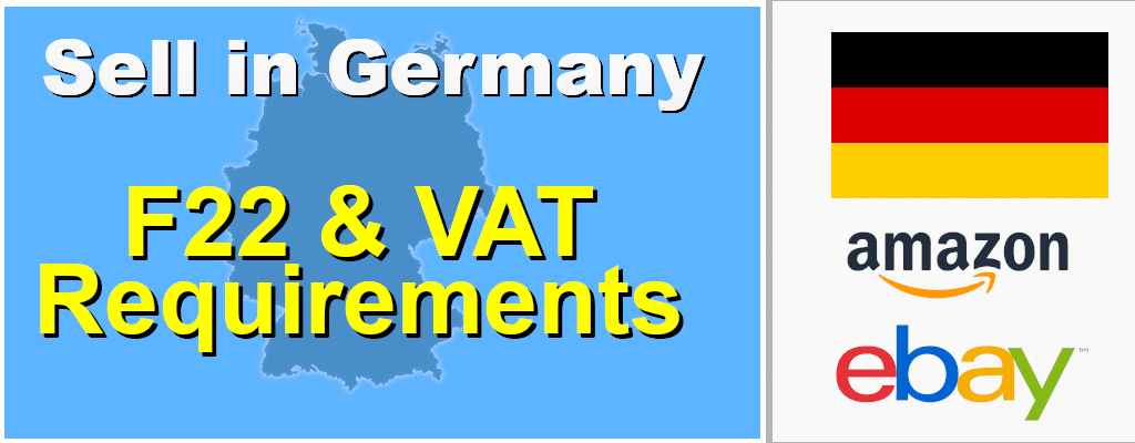 German VAT Certificate (f22) NEW Requirements