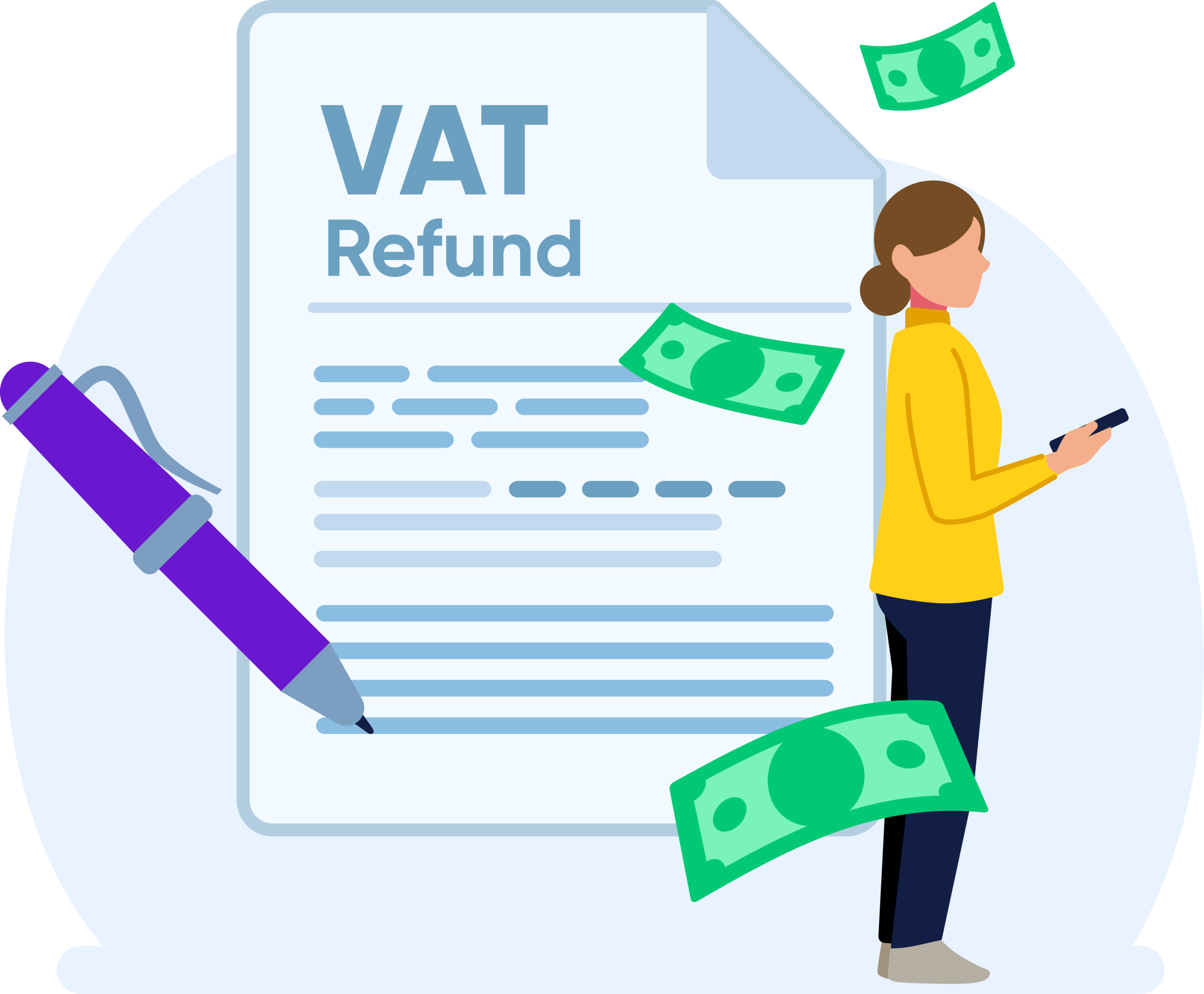 EU VAT Refunds form