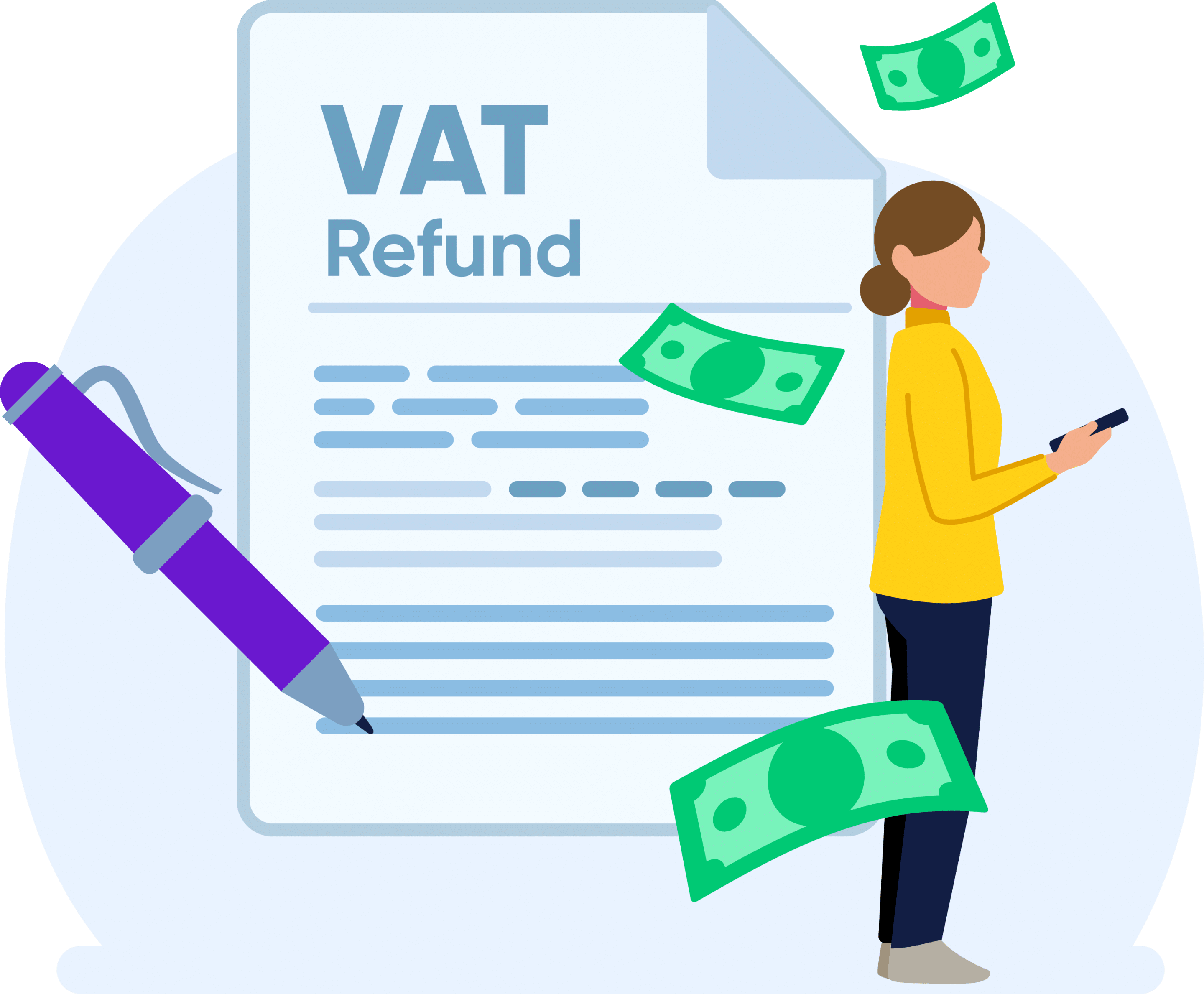 EU VAT Refunds form