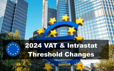 2024 EU VAT registration, Intrastat dispatches & arrivals thresholds