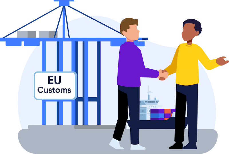EU customs fiscal representative port