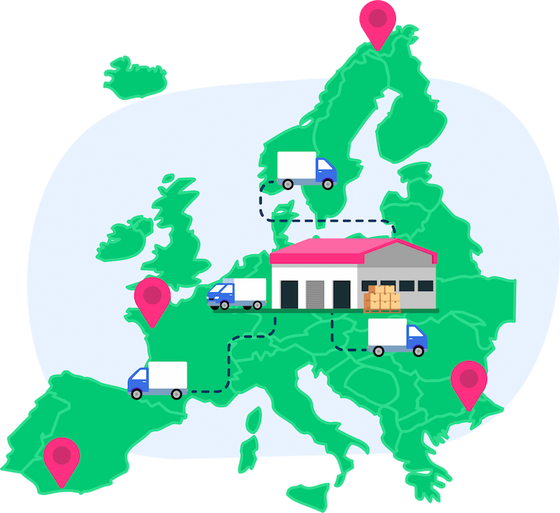 Map of eu one stop shop